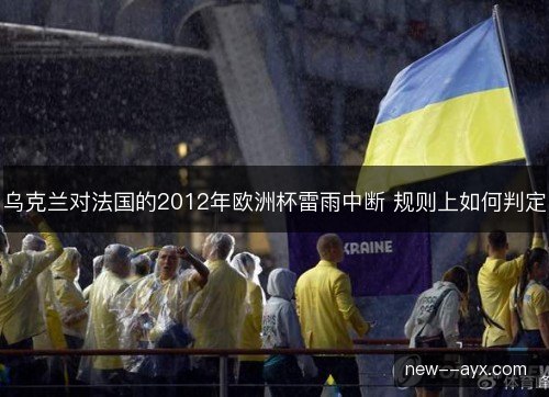 乌克兰对法国的2012年欧洲杯雷雨中断 规则上如何判定